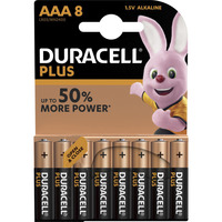 Duracell Batería Alcalina Plus, Mignon AA LR06 1,5V, Extra Life 