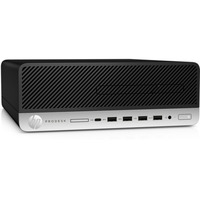 HP ProDesk 600 G5 SFF Generalüberholt, PC completo negro/Plateado