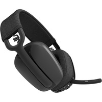 Logitech Zone Vibe Wireless MS, Auriculares con micrófono grafito, Inalámbrico, Llamadas/Música, 185 g, Auriculares, Grafito