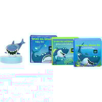 MGA Entertainment Little Tikes Story Dream Machine - Colección Gran Tiburón, Pequeño Tiburón, Audiolibro 