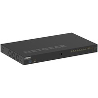Netgear GSM4212UX Gestionado L2/L3 Gigabit Ethernet (10/100/1000) Energía sobre Ethernet (PoE) 1U Negro, Interruptor/Conmutador Gestionado, L2/L3, Gigabit Ethernet (10/100/1000), Energía sobre Ethernet (PoE), Montaje en rack, 1U