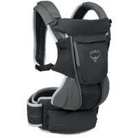 Osprey Poco Soft Kindertrage, Mochila negro/Gris