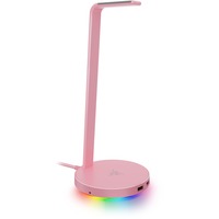 Razer Base Station V2 Chroma Soporte para auriculares rosa neón, Soporte para auriculares, Aluminio, 460 g, Rosa