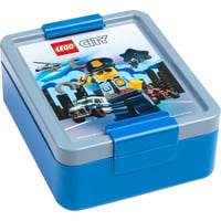 Room Copenhagen Caja de almuerzo LEGO City azul/Plateado
