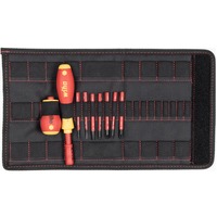 Wiha Destornillador con portapuntas electric slimVario rojo/Amarillo