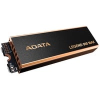 ADATA LEGEND 960 MAX 4 TB M.2 PCI Express 4.0 NVMe 3D NAND, Unidad de estado sólido gris oscuro/Dorado, 4 TB, M.2, 7400 MB/s