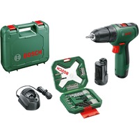 Bosch EasyDrill 1200 1500 RPM Sin llave 940 g Verde, Taladro/destornillador verde/Negro, Taladro de pistola, Sin llave, Sin escobillas, Verde, 1 cm, 1500 RPM