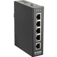 D-Link DIS-100E-5W switch No administrado L2 Fast Ethernet (10/100) Negro, Interruptor/Conmutador No administrado, L2, Fast Ethernet (10/100), Bidireccional completo (Full duplex), Montaje en rack, Montaje de pared