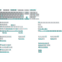 HYTE KEY-HYTE-FIREFLY, Cubierta de teclado blanco/Turquesa