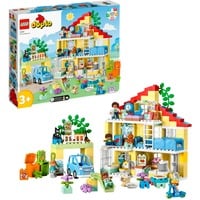 LEGO DUPLO Casa Familiar 3en1, Juegos de construcción Juego de construcción, 3 año(s), Plástico, 218 pieza(s), 3,45 kg