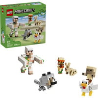 LEGO Minecraft Ataque del Jinete de Pollos en el Desierto, Juegos de construcción 