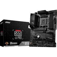 MSI B550-A PRO placa base AMD B550 Zócalo AM4 ATX negro, AMD, Zócalo AM4, AMD Ryzen 3000 Series, DDR4-SDRAM, 128 GB, DIMM