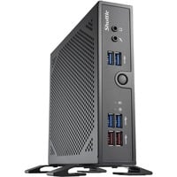 Shuttle DS50U3 PC/estación de trabajo barebone 1,3 l tamaño PC Negro i3-1315U negro, 1,3 l tamaño PC, Mini PC barebone, DDR5-SDRAM, PCI Express, Serial ATA III, Ethernet, 90 W