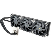 SilverStone SST-XE420, Refrigeración por agua negro/Plateado