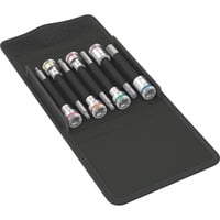 Wera 8740 B HF Imperial 1 Juego de dados con punta Zyklop, Conjuntos de bits 
