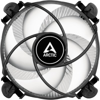 ARCTIC Alpine 17 Procesador Refrigerador de aire 9,2 cm Negro, Plata 1 pieza(s), Disipador de CPU negro/blanco, Refrigerador de aire, 9,2 cm, 100 RPM, 2000 RPM, 0,3 sonio, Negro, Plata