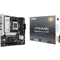 ASUS PRIME B850M-A-CSM AMD B850 Zócalo AM5 micro ATX, Placa base AMD, Zócalo AM5, AMD Ryzen 7000 Series, AMD Ryzen 8000 Series, AMD Ryzen 9000 Series, Zócalo AM5, DDR5-SDRAM, 256 GB