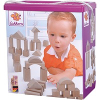 Eichhorn Bloques de construcción de madera natural Eichhorn, Juegos de construcción 