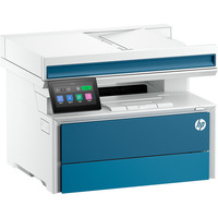 HP LaserJet Pro MFP 4113dwg, Impresora multifuncional gris/Azul, Laser, 1200 x 1200 DPI, A4, 45 ppm, Impresión dúplex, Azul, Blanco