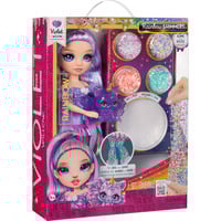 MGA Entertainment Rainbow High Shimmers with Slime - Violet, Muñecos