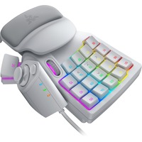 Razer Tartarus Pro teclado numérico PC Blanco blanco/Gris, 32, PC, Blanco