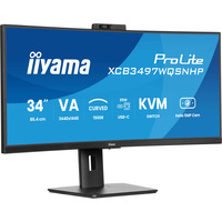 iiyama XCB3497WQSNPH-B1, Monitor LED negro (mate)