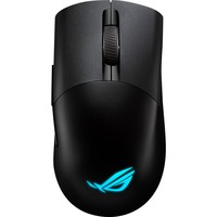 ASUS ROG Keris Wireless AimPoint ratón Juego mano derecha RF Wireless + Bluetooth + USB Type-C Óptico 36000 DPI, Ratones para gaming negro, mano derecha, Óptico, RF Wireless + Bluetooth + USB Type-C, 36000 DPI, Negro