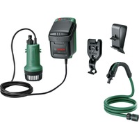 Bosch GardenPump18V-2000 2000 l/h, Bombas presión e inmersión verde/Negro, Batería, 2000 l/h, Negro, Verde