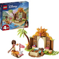 LEGO Disney Princess Cabaña y barco de Vaiana, Juegos de construcción 
