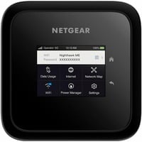 Netgear Nighthawk M6 Router de red móvil, Router WIRELESS LTE negro, Router de red móvil, Negro, Portátil, LCD, 6,1 cm (2.4"), Gigabit Ethernet