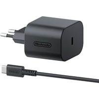 Nintendo 10015096 cargador de dispositivo móvil Consola de juegos portátil Negro Corriente alterna Interior, Fuente de alimentación negro, Interior, Corriente alterna, 20 V, 1,5 m, Negro
