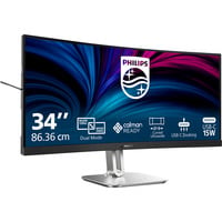 Philips 34B2U5900C, Monitor LED antracita/Plateado