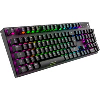 Sharkoon SKILLER SGK20, Teclado para gaming negro, QWERTZ idioma ALEMÁN