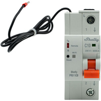 Shelly Pro 1CB C25, Copia de seguridad gris