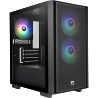 Thermaltake Versa H16 TG ARGB, Cajas de torre negro