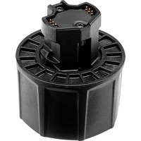 Thrustmaster Adaptador de liberación rápida dual, Conector negro