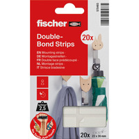 fischer 570493, Cinta adhesiva blanco