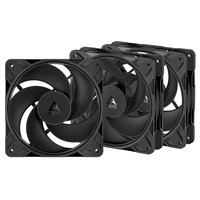 ARCTIC P12 Pro Reverse, Ventilador negro, Ventilador, 12 cm, 124 m³/h, Negro