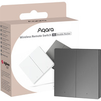 Aqara Interruptor remoto inalámbrico H1 doble palanca gris