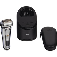 Braun 8700216050197, Máquina de afeitar plateado