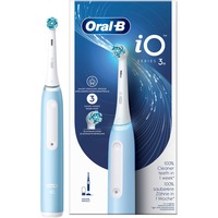 Braun Braun iO Series 3N Adulto Cepillo dental vibratorio Azul claro, Blanco, Cepillo de dientes eléctrico azul, Adulto, Cepillo dental vibratorio, Cuidados diarios, Azul claro, Blanco, 2 min, Azul, Blanco