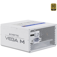 Chieftec Vega PPG-1000-CW unidad de fuente de alimentación 1000 W 24-pin ATX ATX Blanco, Fuente de alimentación de PC blanco, 1000 W, 100 - 240 V, 50/60 Hz, 12 A, 100 W, 1000 W
