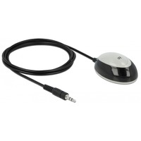 DeLOCK 11480 extensor KVM Receptor Receptor, Inalámbrico, Negro, Gris, Plástico, 4 cm, 6 cm