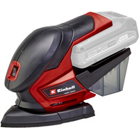 EINHELL Lijadora múltiple a batería Power X-Change TE-OS 18/150 Li-Solo, 18Volt rojo/Negro