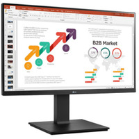 LG 24BK750Y-B reacondicionado, Monitor antracita