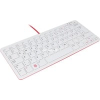 Raspberry Pi Foundation teclado oficial Raspberry Pi blanco/Rojo