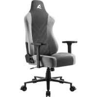 Sharkoon SKILLER SGS30 FABRIC BK/GY GAMING SEAT FABRIC COVER, Asientos de juego negro/Gris