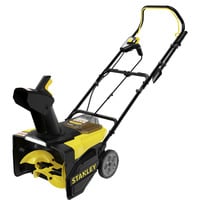 Stanley Sopladora de nieve a batería (SCSNP460R2-QW), 36 Voltios (2x18V), Soplador de nieve negro/Amarillo