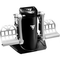 Thrustmaster TPR Rudder Negro, Plata USB Simulador de Vuelo Analógico PC, Pedales negro/metálico, Simulador de Vuelo, PC, Analógico, Alámbrico, USB, Negro, Plata