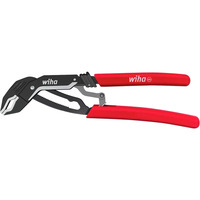 Wiha Alicates para bomba de agua QuickFix Classic automático, Alicates para bomba de agua / tubos negro/Rojo